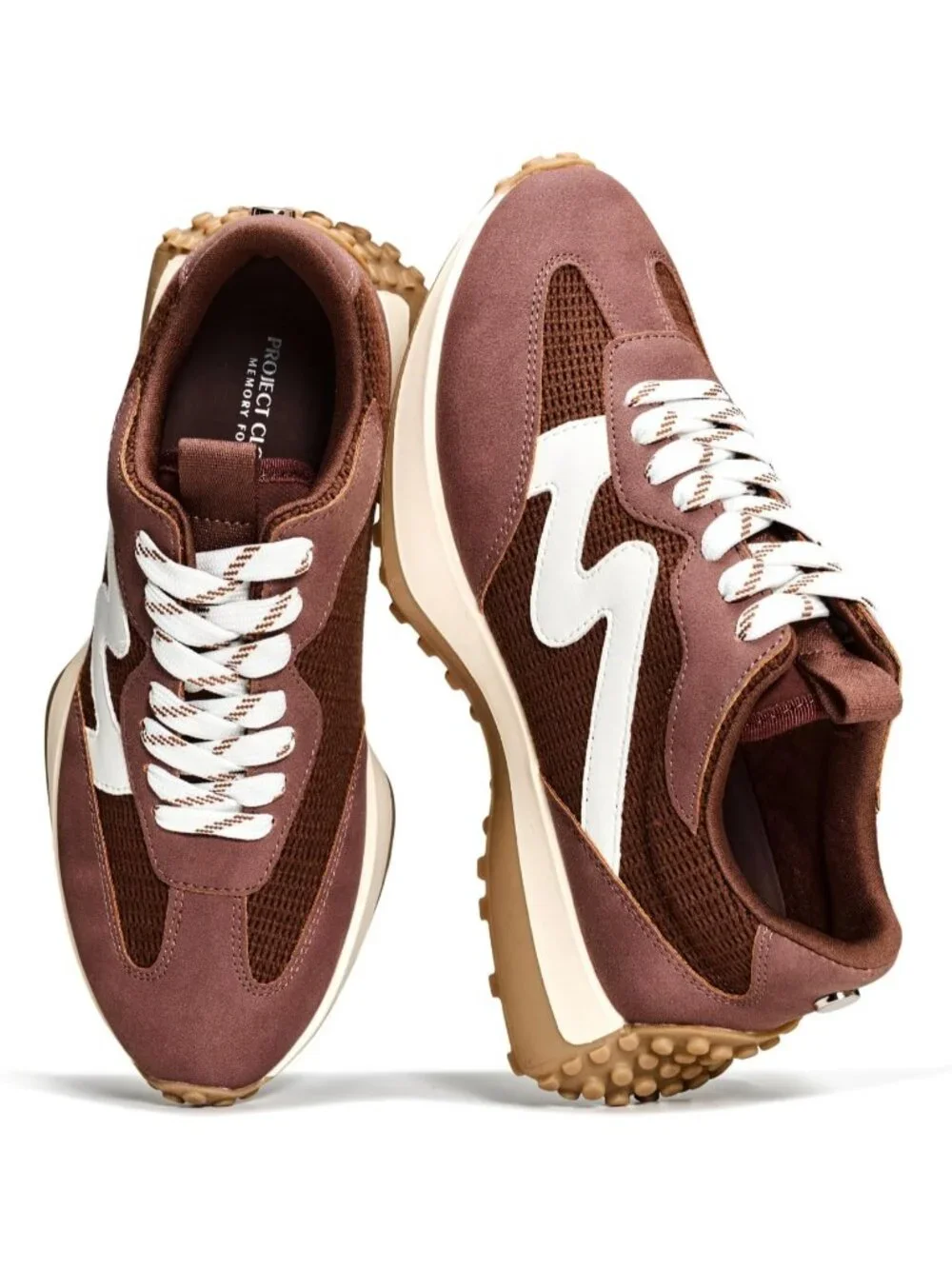 Women's Terracotta Lightweight Non Slip Mesh Breathable Casual Canvas Sneakers